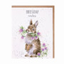 Wrendale Birthday Wishes Rabbit Card