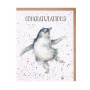 Wrendale Penguin Congratulations Card