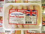 Lincolnshire Pork Bangers FROZEN PICK UP ONLY Lincolnshire Pork Bangers FROZEN PICK UP ONLY