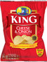 King Cheese & Onion Crisps King Cheese & Onion Crisps
