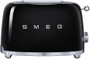Smeg Retro Black Toaster Smeg Retro Black Toaster