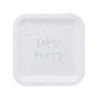 Paper Plates Let's Party Iridsecent Paper Plates Let's Party Iridsecent
