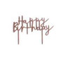 Cake Topper Happy Birthday Rose Gold Cake Topper Happy Birthday Rose Gold