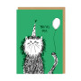You're Old Cat Birthday Card You're Old Cat Birthday Card