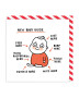 New Baby Guide Square Greeting Card New Baby Guide Square Greeting Card
