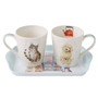 Wrendale Country Kitchen mug and tray set
