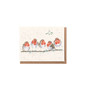 Wrendale Christmas Robins on a brach Card small Wrendale Christmas Robins on a brach Card small