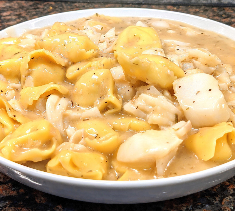 Lemon Butter Cod & Tortellini Lemon Butter Cod & Tortellini