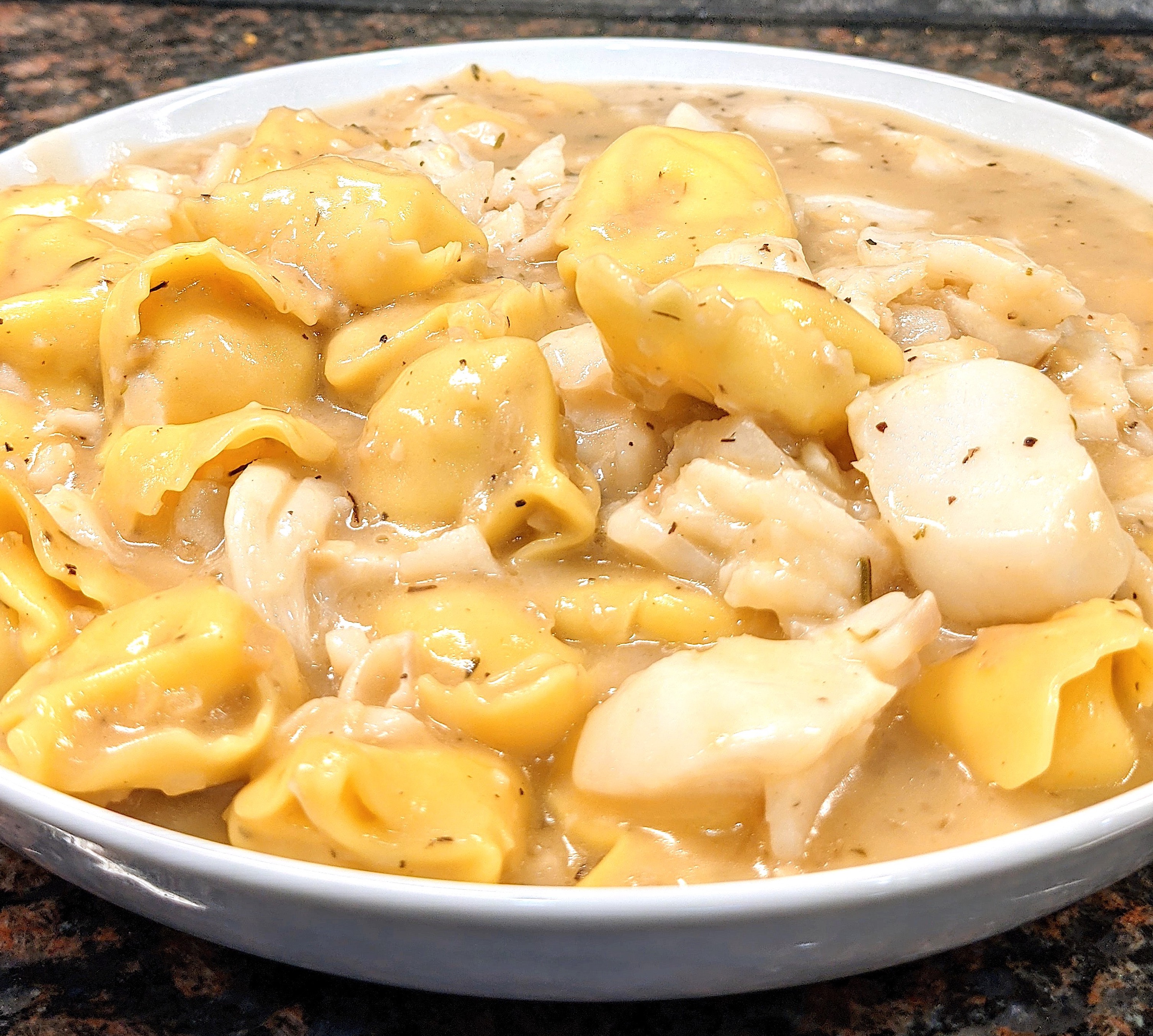 Lemon Butter Cod & Tortellini Captain Zac Alaska