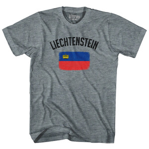 Liechtenstein Country Flag Heritage Youth Tri-Blend T-shirt - Athletic Grey Liechtenstein Country Flag Heritage Youth Tri-Blend T-shirt - Athletic Grey