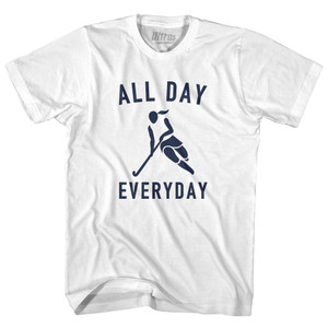 All Day Everyday Hockey Youth Cotton T-shirt - White All Day Everyday Hockey Youth Cotton T-shirt - White