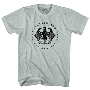 Deutschland Die DFB-ELF Adult Tri-Blend T-shirt - Athletic Cool Grey Deutschland Die DFB-ELF Adult Tri-Blend T-shirt - Athletic Cool Grey