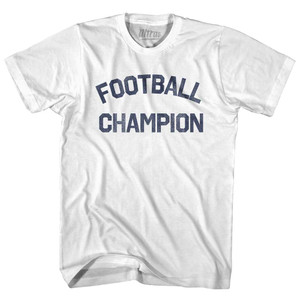 Football Champion Youth Cotton T-shirt - White Football Champion Youth Cotton T-shirt - White