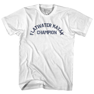 Flatwater Kayak Champion Youth Cotton T-shirt - White
