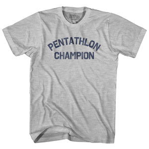 Pentathlon Champion Youth Cotton T-shirt - Grey Heather Pentathlon Champion Youth Cotton T-shirt - Grey Heather