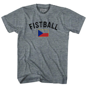 Czech Republic Fistball Country Flag Womens Tri-Blend Junior Cut T-Shirt - Athletic Grey Czech Republic Fistball Country Flag Womens Tri-Blend Junior Cut T-Shirt - Athletic Grey