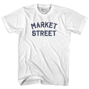Market Street Womens Cotton Junior Cut T-Shirt - White