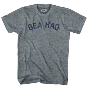 Sea Hag Adult Tri-Blend T-shirt - Athletic Grey