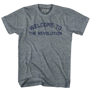 Welcome To The Revolution Youth Tri-Blend T-shirt - Athletic Grey Welcome To The Revolution Youth Tri-Blend T-shirt - Athletic Grey