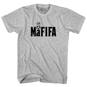 Mafifa Fifa Mafia Corruption Youth Cotton T-shirt - Grey Heather Mafifa Fifa Mafia Corruption Youth Cotton T-shirt - Grey Heather