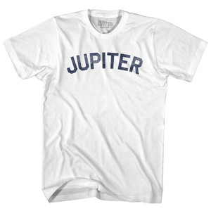 Jupiter Adult Cotton T-shirt - White
