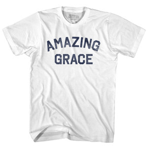 Amazing Grace Youth Cotton T-shirt - White Amazing Grace Youth Cotton T-shirt - White