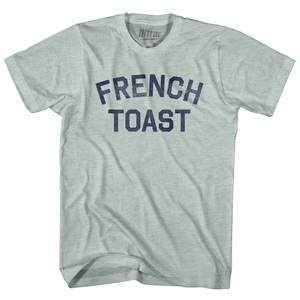 French Toast Adult Tri-Blend T-shirt - Athletic Cool Grey