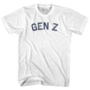 Gen Z Womens Cotton Junior Cut T-Shirt - White