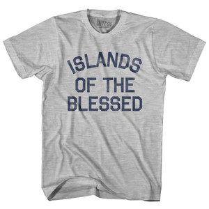 Islands Of The Blessed Adult Cotton T-Shirt - Grey Heather