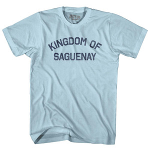 Kingdom Of Saguenay Adult Cotton T-Shirt - Light Blue