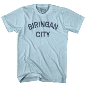 Biringan City Adult Cotton T-Shirt - Light Blue