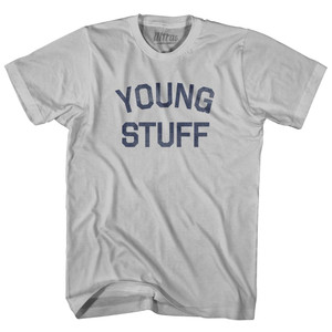 Young Stuff Adult Cotton T-Shirt - Cool Grey