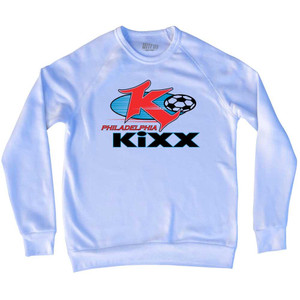 Philadelphia Kixx Adult Tri-Blend Sweatshirt - White