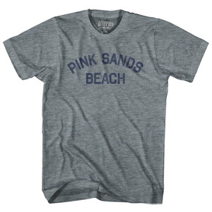 Pink Sands Beach Womens Tri-Blend Junior Cut T-Shirt - Athletic Grey Pink Sands Beach Womens Tri-Blend Junior Cut T-Shirt - Athletic Grey