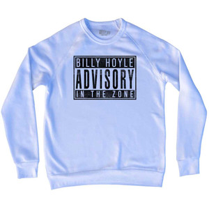 Billy Hoyle Advisory Adult Tri-Blend Sweatshirt - White