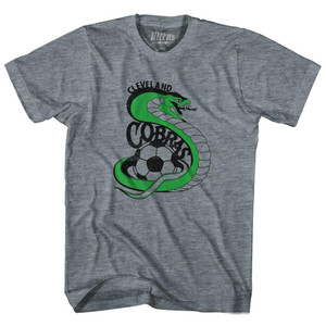 Cleveland Cobras Youth Tri-Blend T-Shirt - Athletic Grey