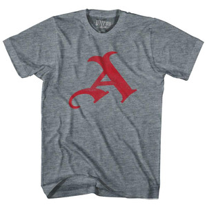 Ars Vintage A Youth Tri-Blend T-Shirt - Athletic Grey Ars Vintage A Youth Tri-Blend T-Shirt - Athletic Grey