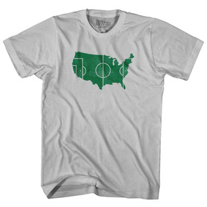 American Pitch Adult Cotton Soccer T-Shirt - Cool Grey American Pitch Adult Cotton Soccer T-Shirt - Cool Grey