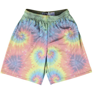 Tie Dye Washed Out Sublimated Lacrosse Shorts Made in USA - Tie Dye Tie Dye Washed Out Sublimated Lacrosse Shorts Made in USA - Tie Dye