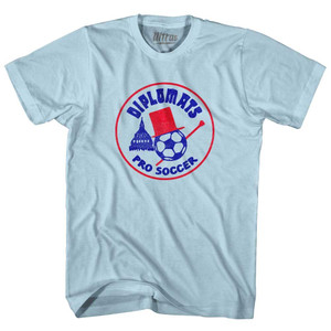 Diplomats Soccer Pro Soccer Adult Cotton Soccer T-shirt - Light Blue Diplomats Soccer Pro Soccer Adult Cotton Soccer T-shirt - Light Blue