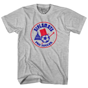 Diplomats Soccer Youth Cotton Soccer T-shirt - Grey Heather Diplomats Soccer Youth Cotton Soccer T-shirt - Grey Heather