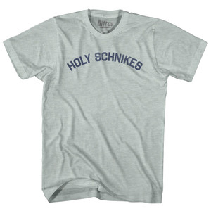 Holy Schnikes Adult Tri-Blend T-shirt - Athletic Cool Grey Holy Schnikes Adult Tri-Blend T-shirt - Athletic Cool Grey