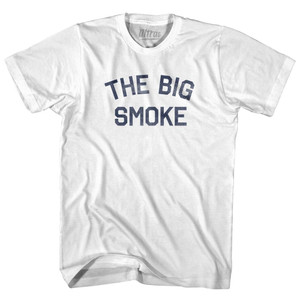 The Big Smoke Adult Cotton T-Shirt - White