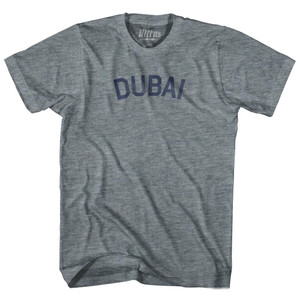 Dubai Adult Tri-Blend T-Shirt - Athletic Grey Dubai Adult Tri-Blend T-Shirt - Athletic Grey