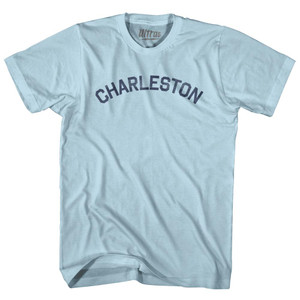 Charleston Adult Cotton T-Shirt - Light Blue Charleston Adult Cotton T-Shirt - Light Blue
