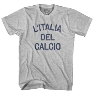 Litalia Del Casio Womens Cotton Junior Cut T-Shirt - Grey Heather Litalia Del Casio Womens Cotton Junior Cut T-Shirt - Grey Heather