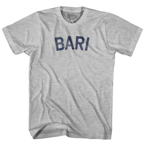 Bari Adult Cotton T-Shirt - Grey Heather Bari Adult Cotton T-Shirt - Grey Heather