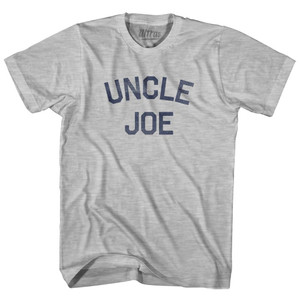 Uncle Joe Adult Cotton Political City T-Shirt - Grey Heather
