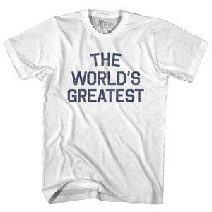 The World's Greatest Youth Cotton T-Shirt - White The World's Greatest Youth Cotton T-Shirt - White