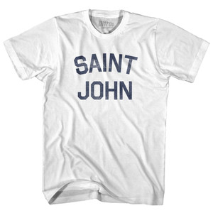 Saint John Womens Cotton Junior Cut T-Shirt - White